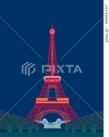 エッフェル塔　tour　eiffel　パリ　paris　 94906347