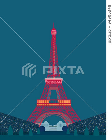 エッフェル塔　tour　eiffel　パリ　paris　 94906348