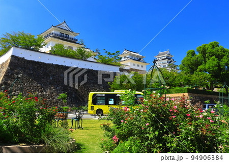 【広島県】リニューアルした福山城天守閣 94906384