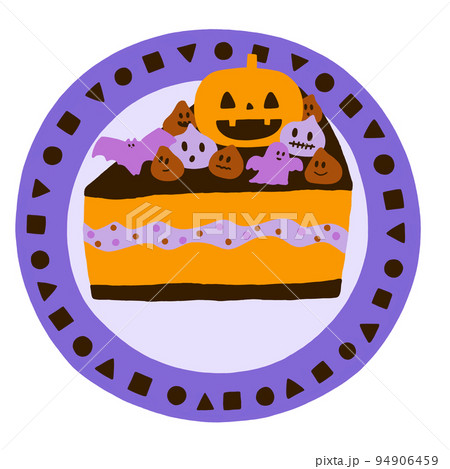 カボチャやおばけのハロウィンケーキ カボチャやおばけのハロウィンケーキ 94906459