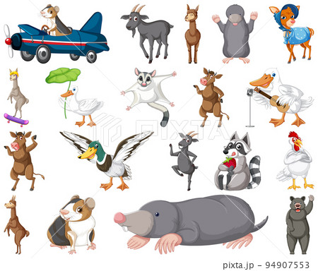Set of different kids of animals 94907553