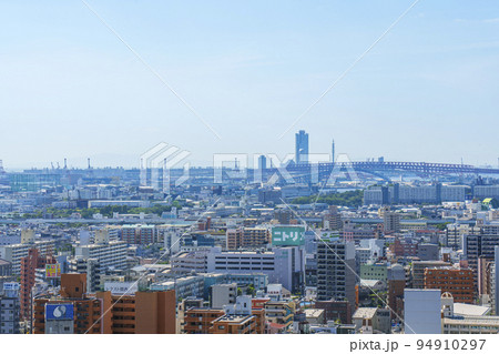 大阪　通天閣展望台からの風景【2022年　初秋】 94910297