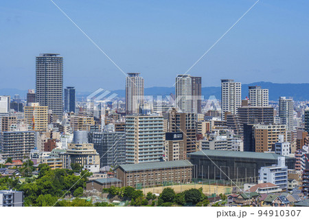 大阪　通天閣展望台からの風景【2022年　初秋】 94910307