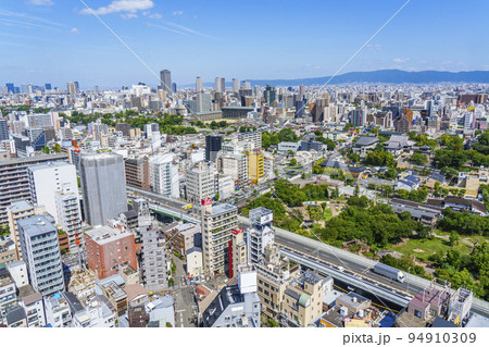 大阪　通天閣展望台からの風景【2022年　初秋】 94910309