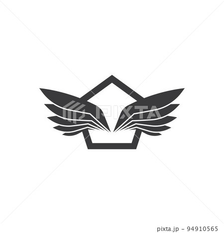 Wing vector icon illustration design Wing vector icon illustration design 94910565