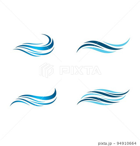 Wave symbol vector illustration design Wave symbol vector illustration design 94910664