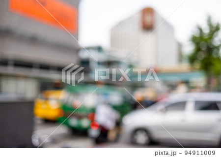 Blur view of Taipei city street Blur view of Taipei city street 94911009