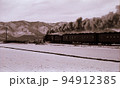 昭和44年　米坂線蒸気機関車9600　旅客列車　新潟県　記録写真 94912385