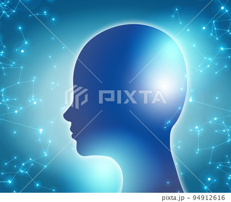 人工知能をイメージしたグラフィックデザイン 94912616