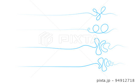Freehand drawing organic wave background 94912718