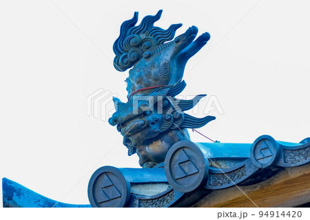 宝戒寺の屋根(日本、神奈川県鎌倉市小町) 宝戒寺の屋根(日本、神奈川県鎌倉市小町) 94914420