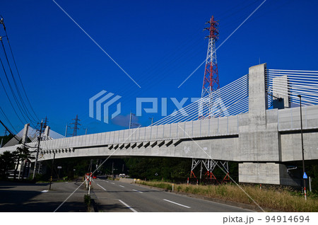石川県 北陸新幹線細坪橋梁 石川県 北陸新幹線細坪橋梁 94914694