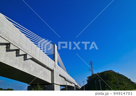 石川県　北陸新幹線細坪橋梁 94914701