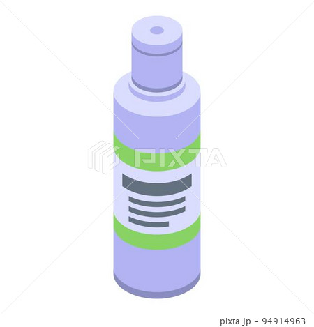 Portable antiseptic icon. Isometric of portable antiseptic vector icon for web design isolated on white background 94914963
