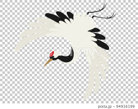 Flapping crane 94916199