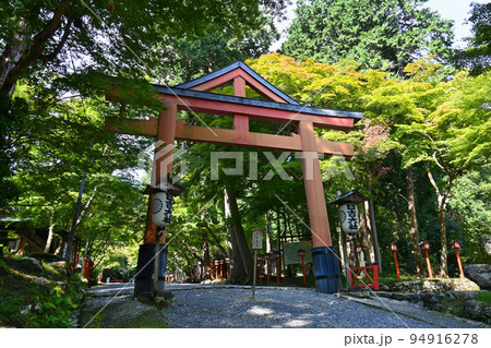 大津市日吉大社の合掌形が珍しい山王鳥居 大津市日吉大社の合掌形が珍しい山王鳥居 94916278