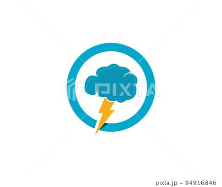 Lightning Logo Template vector icon Lightning Logo Template vector icon 94916846