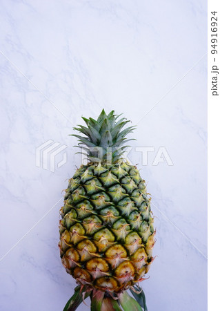 pineapple on the white background 94916924