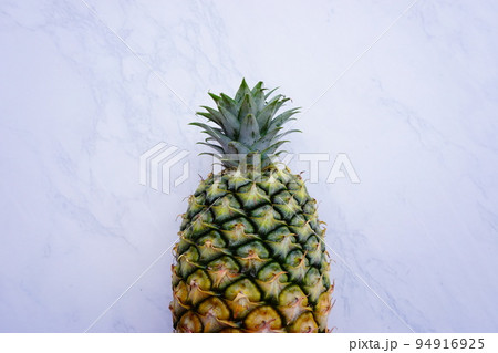 pineapple on the white background 94916925