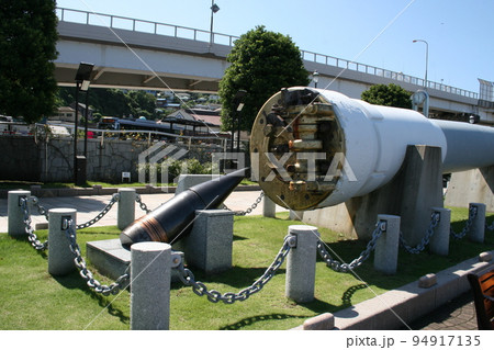 陸奥主砲が展示されているヴェルニー公園を訪れて 94917135