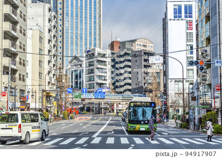 東京都渋谷区の都市風景 恵比寿銀座商店街 東京都渋谷区の都市風景 恵比寿銀座商店街 94917907