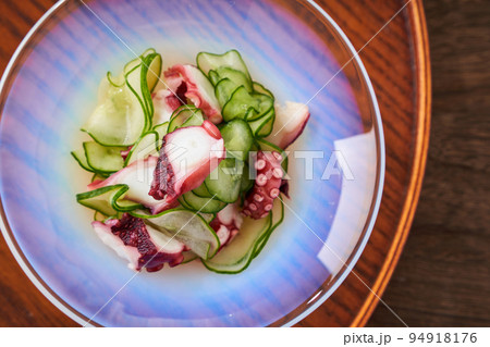 タコときゅうりの酢の物 タコときゅうりの酢の物 94918176