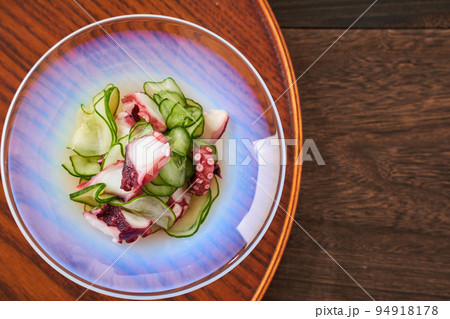 タコときゅうりの酢の物 94918178