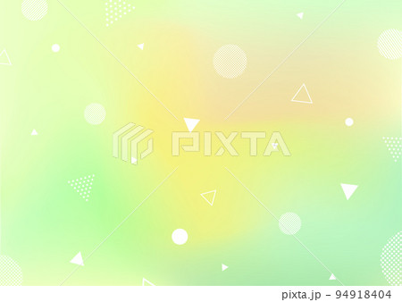 水玉　ピンク　フレーム 　幾何学 94918404