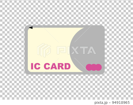 電子マネー　交通系ICカード 94918965