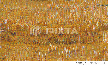 Glitch texture. Analog distortion. Static noise. Orange white color pixel wave digital artifacts abstract illustration art background. Glitch texture. Analog distortion. Static noise. Orange white color pixel wave digital artifacts abstract illustration art background. 94920864