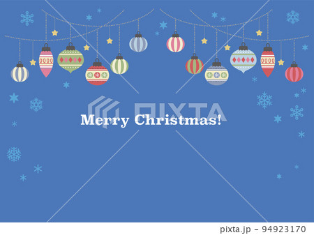 クリスマスオーナメントのフレーム 94923170