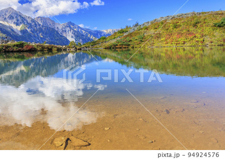 紅葉見頃な八方尾根 94924576