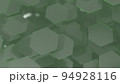 CGヘクサゴン　多数の浮遊する六角形 94928116