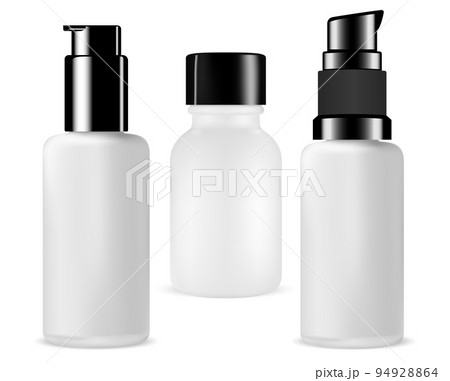 Small pump bottle, cosmetic serum dispenser container Small pump bottle, cosmetic serum dispenser container 94928864