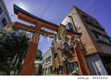 岩屋　恵比須神社　鳥居　兵庫県淡路市 94930362