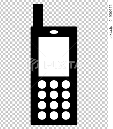 Illustration of mobile phone (PHS) Illustration of mobile phone (PHS) 94930673