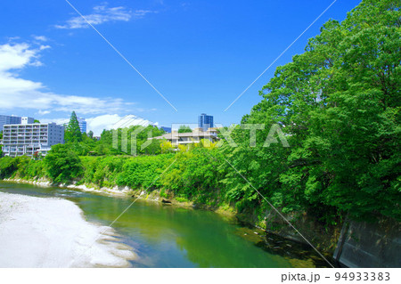 仙台広瀬川の風景 94933383