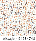 Polka dot pattern delicate colors 94934748