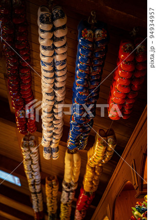 Traditional dutch wooden clogs wedding Traditional dutch wooden clogs wedding 94934957