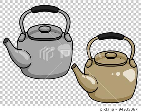 やかん2種のイラスト 94935067