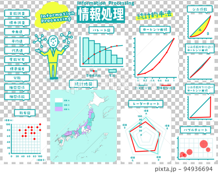 情報処理のイラストアイコン集 94936694