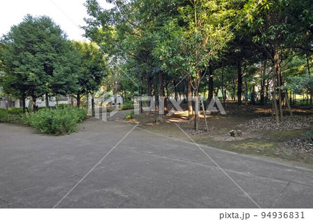 東京都目黒区東山三丁目 東山公園 東急田園都市線池尻大橋駅  24時間開園 草はら広場、様々な樹木 94936831