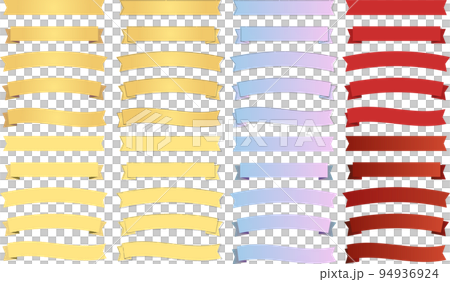 Ribbon decoration design treatment Ribbon decoration design treatment 94936924