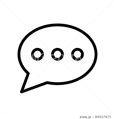 ビジネスアイコン 会話 呟き ビジネスアイコン 会話 呟き 94937975