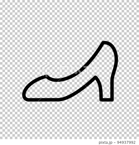 ビジネスアイコン ハイヒール 94937992