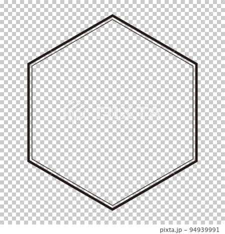 簡單的六邊形框架 94939991