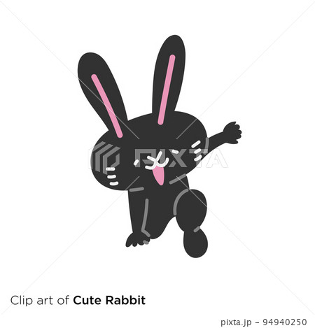 ウサギのキャラクターイラストシリーズ 「ウサギのヒーロー」 ウサギのキャラクターイラストシリーズ 「ウサギのヒーロー」 94940250