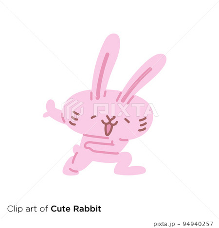 ウサギのキャラクターイラストシリーズ 「ウサギのヒーロー」 ウサギのキャラクターイラストシリーズ 「ウサギのヒーロー」 94940257