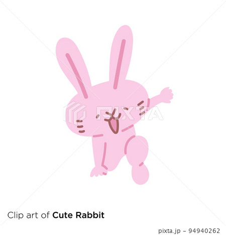 ウサギのキャラクターイラストシリーズ 「ウサギのヒーロー」 ウサギのキャラクターイラストシリーズ 「ウサギのヒーロー」 94940262