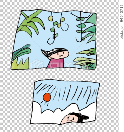 子供が描いた旅の絵 子供が描いた旅の絵 94940715